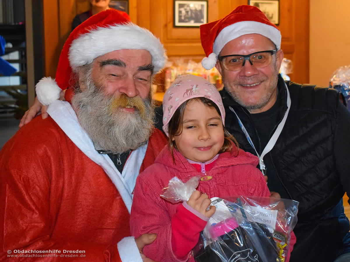 2025 - Weihnachtsfeier für Obdachlose und Bedürftige in Dresden